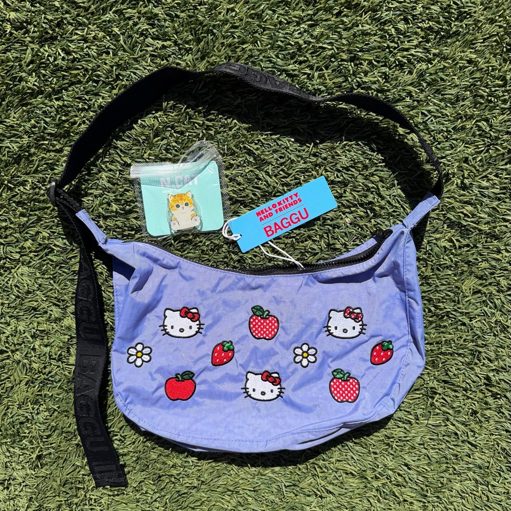 BAGGU Crescent x Hello Kitty Collab